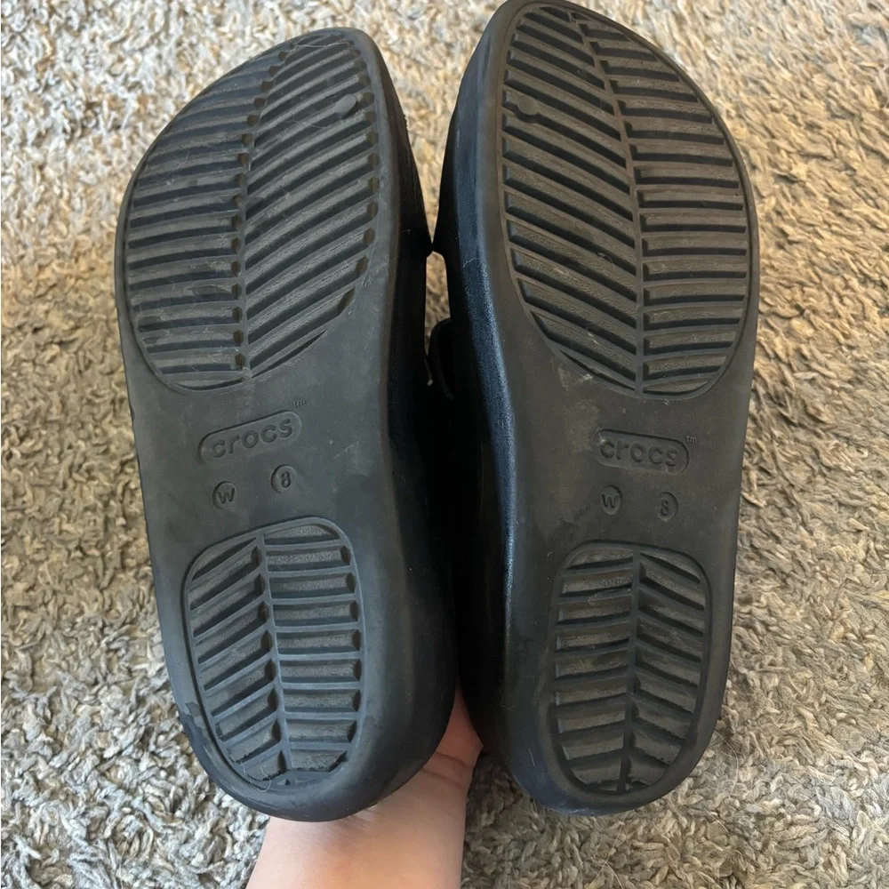 Crocs Women’s Black Wedges
